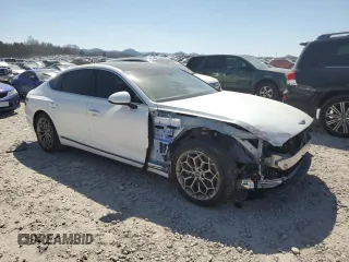 2024 Genesis G80 2.5T z VIN KMTGB4SC8RU225801, wystawiony jako Copart lot #48761985 z przebiegiem 12 844 mil mil oraz Szkody całkowita. Historia ofert i sprzedaży dostępna na DreamBid. Obrazek 4.