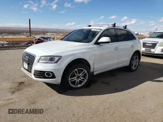 2015 Audi Q5 Premium Plus with VIN WA1LFAFP5FA053621, listed as a Copart auction lot 45708805 with 81,099 mi miles and Salvage Title. Bid and sale history available at carsss.com. Image 1.