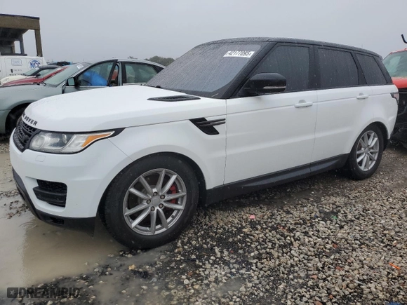 2016 Land Rover Range Rover Sport V6 SE with VIN SALWG2PF6GA111824, listed as a Copart auction lot 42177095 with 78,384 mi miles and Clean Title. Bid and sale history available at carsss.com. Image 1.