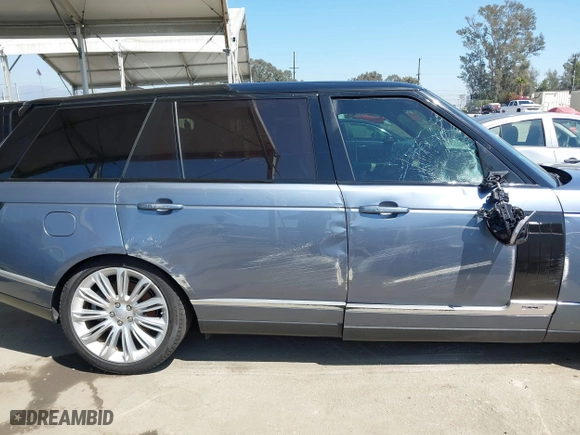 2019 Land Rover Range Rover with VIN SALGS5RE8KA563002, listed as a IAAI auction lot 41977296 with 1 mi miles. Bid and sale history available at carsss.com. Image 14.