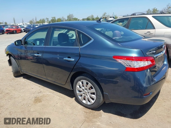2015 Nissan Sentra SV with VIN 3N1AB7AP1FY324000, listed as a IAAI auction lot 42163220 with 140,863 mi miles and . Bid and sale history available at DreamBid. Image 3.