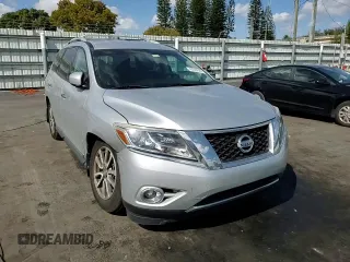 2014 Nissan Pathfinder SL with VIN 5N1AR2MN7EC627968, listed as a Copart auction lot 43920065 with 47,210 mi miles and Salvage Title. Bid and sale history available at DreamBid. Image 12.