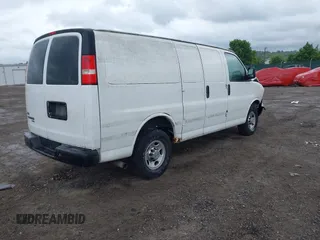2012 Chevrolet Express Cargo with VIN 1GCWGFFA8C1108597, listed as a IAAI auction lot 42323808 with 200,965 mi miles and . Bid and sale history available at DreamBid. Image 4.