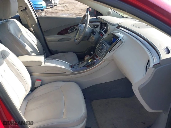 2012 Buick LaCrosse Premium 1 with VIN 1G4GD5ER7CF249061, listed as a IAAI auction lot 41555483 with 92,355 mi miles. Bid and sale history available at carsss.com. Image 5.