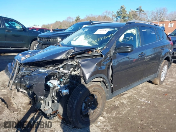 2014 Toyota RAV4 LE with VIN JTMBFREV9E5030687, listed as a IAAI auction lot 41095249 with 53,726 mi miles and . Bid and sale history available at DreamBid. Image 17.