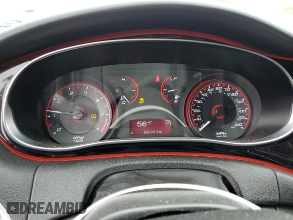 2015 Dodge Dart SXT with VIN 1C3CDFBB0FD316054, listed as a Copart auction lot 54510425 with 86,091 mi miles and Salvage title. Bid and sale history available at DreamBid. Image 9.