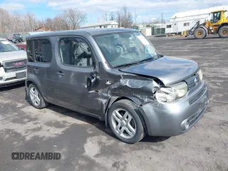 2009 Nissan Cube 1.8 SL with VIN JN8AZ28R59T113791, listed as a IAAI auction lot 41700882 with 136,148 mi miles. Bid and sale history available at carsss.com. Image 1.