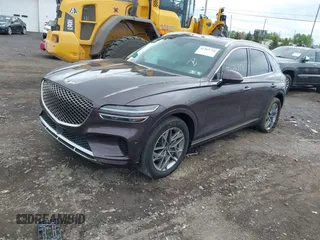 2023 Genesis GV70 2.5T with VIN KMUMADTB1PU079293, listed as a IAAI auction lot 42263714 with 20,323 mi miles and . Bid and sale history available at DreamBid. Image 2.