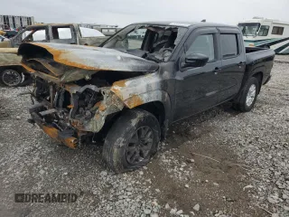 2022 Nissan Frontier Pro-4X with VIN 1N6ED1EK8NN677749, listed as a Copart auction lot 55456835 with Not provided miles and Salvage title. Bid and sale history available at DreamBid. Image 1.