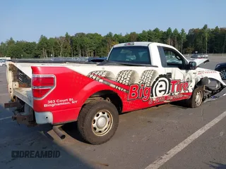 2013 Ford F-150 XL with VIN 1FTNF1CF8DKF22685, listed as a IAAI auction lot 40300889 with 212,575 mi miles. Bid and sale history available at carsss.com. Image 4.