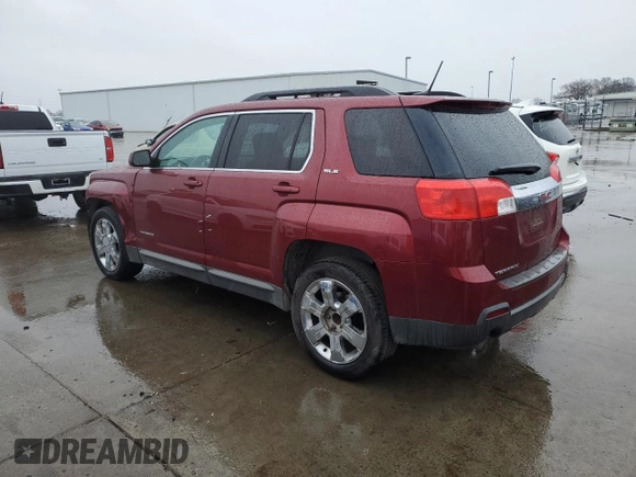 2011 GMC Terrain SLE-2 with VIN 2CTFLSE58B6384139, listed as a Copart auction lot 43801455 with 181,049 mi miles and Salvage Title. Bid and sale history available at carsss.com. Image 2.