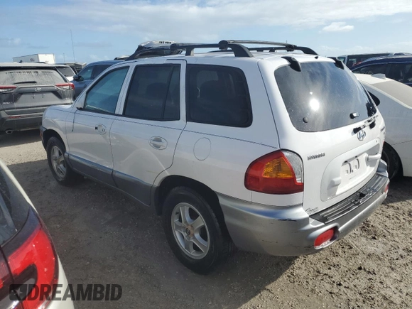 2004 Hyundai Santa Fe GLS with VIN KM8SC13D94U772608, listed as a Copart auction lot 74346204 with 104,646 mi miles and Non Repairable. Bid and sale history available at carsss.com. Image 2.