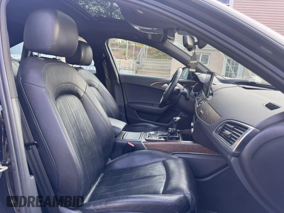 2015 Audi A6 Prestige with VIN WAUHGAFCXFN006001, listed as a Copart auction lot 60937425 with 151,319 mi miles and Clean title. Bid and sale history available at DreamBid. Image 5.