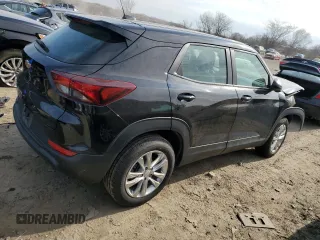 2021 Chevrolet TrailBlazer LS with VIN KL79MMS21MB169159, listed as a Copart auction lot 47581075 with 76,886 mi miles and Salvage Title. Bid and sale history available at DreamBid. Image 3.
