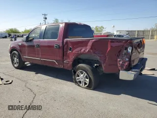 2005 Ford F-150 XLT with VIN 1FTPW12505KE04648, listed as a Copart auction lot 53284395 with 184,753 mi miles and Salvage Title. Bid and sale history available at carsss.com. Image 2.