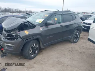 2017 Jeep Compass Trailhawk with VIN 3C4NJDDBXHT630533, listed as a IAAI auction lot 41668105 with 37,036 mi miles and . Bid and sale history available at DreamBid. Image 14.