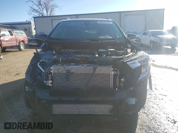 2024 GMC Terrain SLE with VIN 3GKALTEG4RL100402, listed as a Copart auction lot 87672105 with 23,701 mi miles and Salvage Title. Bid and sale history available at carsss.com. Image 5.