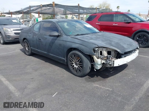 2006 Chevrolet Monte Carlo LT 3.9L with VIN 2G1WK151169366021, listed as a IAAI auction lot 41874601 with 104,202 mi miles. Bid and sale history available at carsss.com. Image 1.