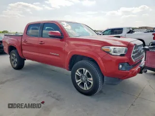 2017 Toyota Tacoma SR5 with VIN 3TMAZ5CN9HM047177, listed as a Copart auction lot 53431405 with 85,045 mi miles and Salvage Title. Bid and sale history available at DreamBid. Image 4.