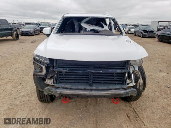 2023 Chevrolet Tahoe Z71 with VIN 1GNSKPKD6PR120121, listed as a Copart auction lot 58223505 with 67,210 mi miles and Salvage title. Bid and sale history available at DreamBid. Image 5.