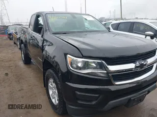 2019 Chevrolet Colorado 4WD Work Truck with VIN 1GCHTBEN6K1136575, listed as a IAAI auction lot 41564589 with 50,481 mi miles. Bid and sale history available at carsss.com. Image 1.