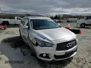 2018 Infiniti QX60 with VIN 5N1DL0MMXJC520725, listed as a Copart auction lot 52320875 with 76,056 mi miles and Salvage Title. Bid and sale history available at DreamBid. Image 11.