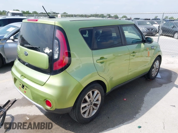 2017 Kia Soul + with VIN KNDJP3A53H7877998, listed as a IAAI auction lot 42078958 with 128,213 mi miles. Bid and sale history available at carsss.com. Image 4.