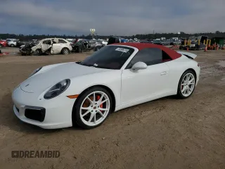 2017 Porsche 911 Carrera with VIN WP0CA2A92HS141493, listed as a Copart auction lot 84995714 with Not Provided miles and Non Repairable. Bid and sale history available at DreamBid. Image 1.