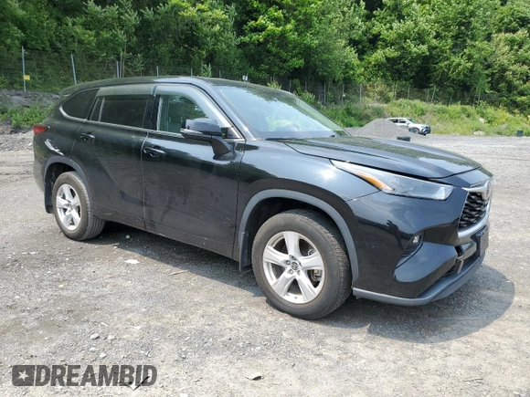 2022 Toyota Highlander LE z VIN 5TDBZRBH4NS176057, wystawiony jako Copart lot #60428025 z przebiegiem 54 600 mil mil oraz Szkoda całkowita • Salvage title. Historia ofert i sprzedaży dostępna na DreamBid. Obrazek 4.