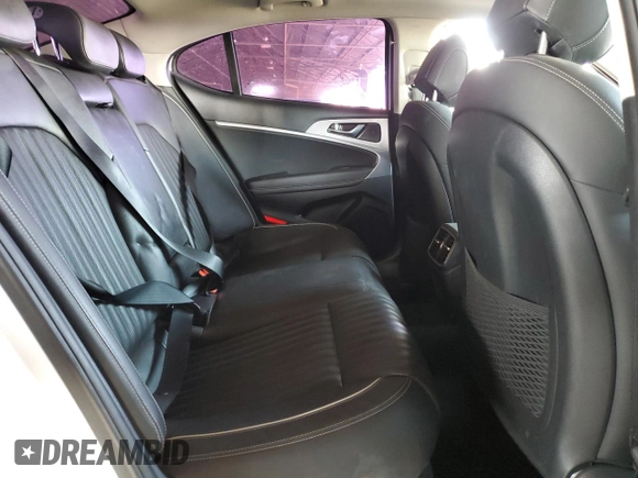 2020 Genesis G70 3.3T Advanced with VIN KMTG74LEXLU059726, listed as a Copart auction lot 83099384 with 45,763 mi miles and Salvage Title. Bid and sale history available at carsss.com. Image 10.