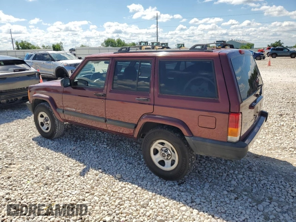 2001 Jeep Cherokee Sport with VIN 1J4FT48S21L538823, listed as a Copart auction lot 56385885 with 157,808 mi miles and Clean title. Bid and sale history available at DreamBid. Image 2.