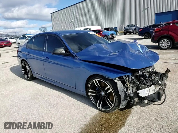 2013 BMW 3 Series 335i xDrive with VIN WBA3B9C56DF585492, listed as a Copart auction lot 86287024 with Not Provided miles and Non Repairable. Bid and sale history available at carsss.com. Image 13.