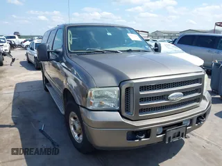 2005 Ford Excursion Limited с VIN 1FMNU42P25ED44334, выставлен на аукционе IAAI как лот 42344600 с пробегом 171 512 миль миль и . История ставок и продаж доступна на DreamBid. Изображение 1.