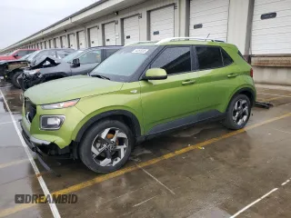 2023 Hyundai Venue SEL with VIN KMHRC8A3XPU212067, listed as a Copart auction lot 54665085 with 74,020 mi miles and Salvage title. Bid and sale history available at DreamBid. Image 1.