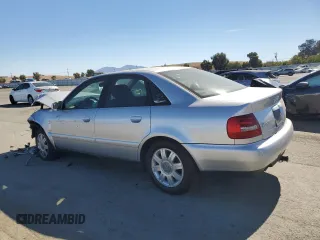 2001 Audi A4 с VIN WAUAC68D71A108775, выставлен на аукционе Copart как лот 76943314 с пробегом 174 445 миль миль и Списание • Salvage title. История ставок и продаж доступна на DreamBid. Изображение 2.