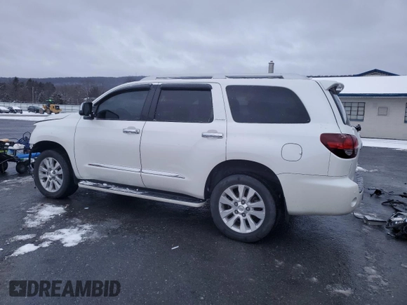 2019 Toyota Sequoia Platinum with VIN 5TDDY5G11KS165934, listed as a Copart auction lot 41668085 with 74,315 mi miles and Salvage Title. Bid and sale history available at carsss.com. Image 2.