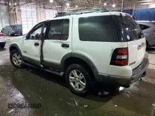 2006 Ford Explorer XLT with VIN 1FMEU73866UA07827, listed as a Copart auction lot 46151125 with 219,598 mi miles and Clean Title. Bid and sale history available at carsss.com. Image 2.