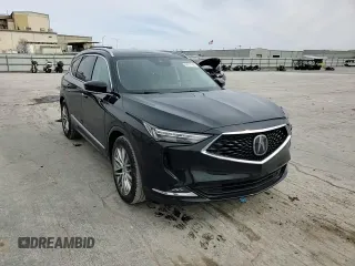 2022 Acura MDX w/Advance Package with VIN 5J8YE1H84NL017363, listed as a Copart auction lot 48327565 with 66,940 mi miles and Salvage Title. Bid and sale history available at carsss.com. Image 12.