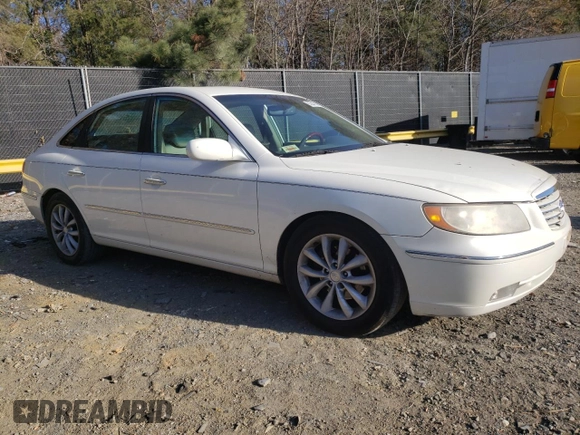 2007 Hyundai Azera SE with VIN KMHFC46FX7A186733, listed as a Copart auction lot 45186825 with 173,649 mi miles and Non Repairable. Bid and sale history available at carsss.com. Image 4.