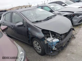 2013 Toyota Prius c One with VIN JTDKDTB32D1557577, listed as a IAAI auction lot 41217466 with 161,780 mi miles. Bid and sale history available at carsss.com. Image 1.