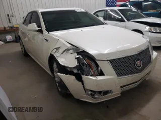 2011 Cadillac CTS Premium with VIN 1G6DS5ED3B0104833, listed as a Copart auction lot 41708285 with 160,261 mi miles and Salvage Title. Bid and sale history available at carsss.com. Image 4.