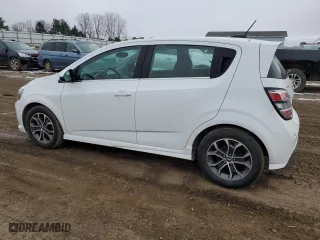 2017 Chevrolet Sonic LT with VIN 1G1JD6SH4H4114286, listed as a Copart auction lot 81255484 with 134,696 mi miles and Clean Title. Bid and sale history available at carsss.com. Image 2.