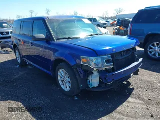 2013 Ford Flex SE with VIN 2FMGK5B85DBD29916, listed as a IAAI auction lot 41822512 with 103,361 mi miles. Bid and sale history available at carsss.com. Image 1.
