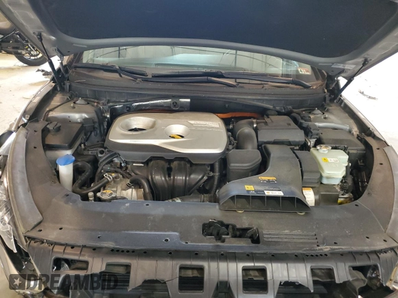 2018 Hyundai Sonata Hybrid SE with VIN KMHE24L33JA080110, listed as a Copart auction lot 61442173 with 43,398 mi miles. Bid and sale history available at carsss.com. Image 11.