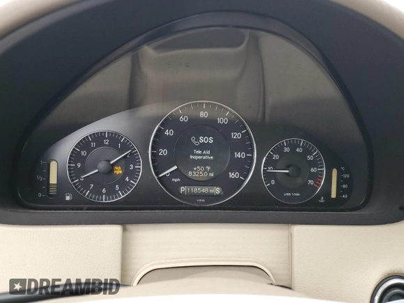 2007 Mercedes-Benz CLK-Class 5.5L with VIN WDBTJ72H07F214885, listed as a Copart auction lot 45530535 with 118,548 mi miles and Clean Title. Bid and sale history available at carsss.com. Image 9.