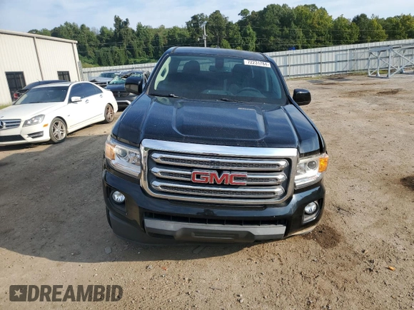 2015 GMC Canyon 2WD SLE with VIN 1GTG5BE32F1175576, listed as a Copart auction lot 72231784 with 29,485 mi miles and Salvage Title. Bid and sale history available at carsss.com. Image 5.
