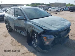 2024 Hyundai Kona SEL with VIN KM8HB3AB3RU047572, listed as a IAAI auction lot 42033052 with 12,436 mi miles and . Bid and sale history available at DreamBid. Image 1.