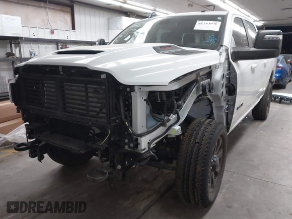 2024 Ram 2500 Laramie with VIN 3C6UR5FJ7RG143466, listed as a IAAI auction lot 41753978 with 9,996 mi miles. Bid and sale history available at carsss.com. Image 6.