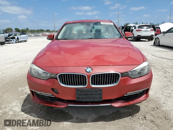 2014 BMW 3 Series 328i xDrive with VIN WBA3B3C59EJ977670, listed as a Copart auction lot 55281475 with 128,937 mi miles and Salvage Title. Bid and sale history available at carsss.com. Image 5.