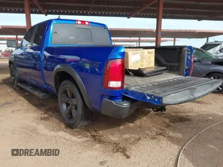 2019 Ram 1500 Classic Warlock with VIN 1C6RR6GG2KS695034, listed as a IAAI auction lot 41403297 with 89,660 mi miles. Bid and sale history available at carsss.com. Image 3.